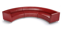 8005 Curved Long Sectional Sofa