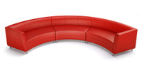 8005 Curved Long Sectional Sofa