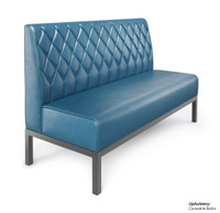 Luxury Diamond Tufted Booth - Made in USA