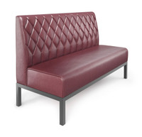 Luxury Diamond Tufted Booth - Made in USA