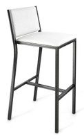 LMITED TIME DEAL! Gunmetal Frame Modern Bar Stool with Commercial-Grade Vinyl Seat LMITED TIME DEAL! Gunmetal Frame Modern Bar Stool with Commercial-Grade Vinyl Seat