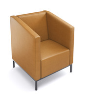 Scania Modern Task Chair  - Optional Mobile 360° Swing Tray with  USB/110v Outlet 