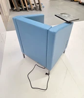 Scania Modern Task Chair  - Optional Mobile 360° Swing Tray with  USB/110v Outlet 
