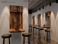 Wall Mounted Restaurant Table -- Customize One Today! Wall Mounted Restaurant Table -- Customize One Today!