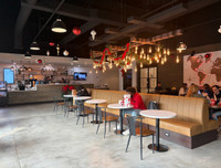 Expo Restaurant Booth - Premium Channel-Back Upholstery - Made in USA