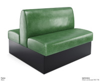 Expo Restaurant Booth - Premium Flat-Back Upholstery - Made in USA