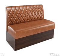 Expo Restaurant Booth - Premium Tufted-Back Upholstery - Made in USA