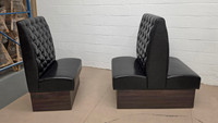 Expo Restaurant Booth - Premium Tufted-Back Upholstery - Made in USA