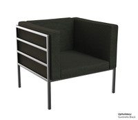 HERMOSA Heavy-Duty Outdoor Chair  - Sunbrella Seating - Gunmetal Frame - Outdoor Furniture - Made in USA HERMOSA Heavy-Duty Outdoor Chair  - Sunbrella Seating - Gunmetal Frame - Outdoor Furniture - Made in USA