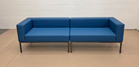 LUGANO - Modular Long Sofa - Fully Welded Gunmetal Frame - Made in USA