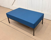 LUGANO Bench - Fully Welded Gunmetal Frame - Made in USA