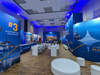 Set of Four 18" Round Stools  - Super Performance Upholstery - Made in USA