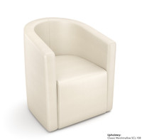 Commercial-Grade Club Chair - Fully Upholstered - Made in USA - Optional Casters and 360° Swivel Base Commercial-Grade Club Chair - Fully Upholstered - Made in USA - Optional Casters and 360° Swivel Base