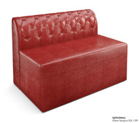 ESCAPE Luxurious Button-Tufted Armless 46" Extension - Made in USA