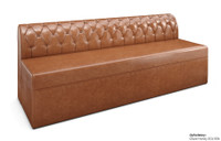 ESCAPE Luxurious Button-Tufted Armless 84" Extension - Made in USA