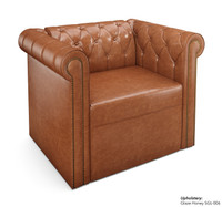 ESCAPE Luxurious Button-Tufted Chair - Made in USA