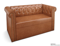 Commercial-Grade Lush Sofa with Brass Nail Trim - Made in USA Commercial-Grade Lush Sofa with Brass Nail Trim - Made in USA