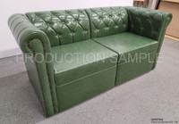 ESCAPE Luxurious  Modular Long Sectional Sofa with Brass Nail Trim -Made in USA ESCAPE Luxurious  Modular Long Sectional Sofa with Brass Nail Trim -Made in USA