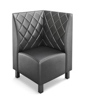 NORWAY - Modern Corner - Made in USA - Diamond Tufted Upholstery NORWAY - Modern Corner - Made in USA - Diamond Tufted Upholstery