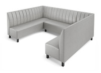 NORWAY - Modular U-Shape Seating - Made in USA - Channel Tufted Upholstery