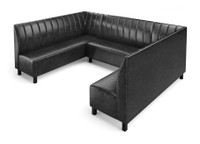 NORWAY - Modular U-Shape Seating - Made in USA - Channel Tufted Upholstery