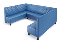 NORWAY - Modular U-Shape Seating - Made in USA - Diamond Tufted Upholstery