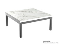 Lounge 27" Square Table - Fully Welded Steel Frame - Available in Many Finishes  - Made in USA Lounge 27" Square Table - Fully Welded Steel Frame - Available in Many Finishes  - Made in USA