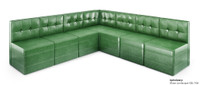 Quick Ship - 9049Z Modular Armless Sectional Sofa