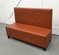 Legacy - Modular Extension - Premium Channel Tufted Upholstery - Gunmetal Legs -Made in USA