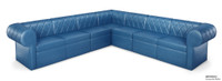 RIVERA Lounge Seating - Diamond Tufted Upholstery - Rounded Arms - Arrangement G1 RIVERA Lounge Seating - Diamond Tufted Upholstery - Rounded Arms - Arrangement G1