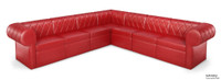 RIVERA Lounge Seating - Diamond Tufted Upholstery - Rounded Arms - Arrangement G1 RIVERA Lounge Seating - Diamond Tufted Upholstery - Rounded Arms - Arrangement G1