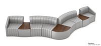 Harmony Collection - Modular Seating - Configuration G5 - Made in USA Harmony Collection - Modular Seating - Configuration G5 - Made in USA