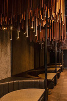 Half a Circle Booth Restaurant Seating - Contract Grade - Premium Channel-Back Performance Upholstery - 100% Handcrafted In USA