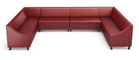 Leon-Z - Modular Large U Shape Seating - Configuration G4 - Made in USA Leon-Z - Modular Large U Shape Seating - Configuration G4 - Made in USA