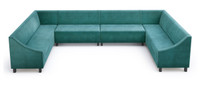 Leon-Z - Modular Large U Shape Seating - Configuration G4 - Made in USA Leon-Z - Modular Large U Shape Seating - Configuration G4 - Made in USA