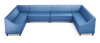 Leon-Z - Modular Large U Shape Seating - Configuration G4 - Made in USA Leon-Z - Modular Large U Shape Seating - Configuration G4 - Made in USA