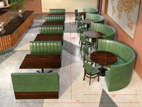 Fortuna Collection: Seating Configuration G1 - Premium Channel Tufted Upholstery - Made in USA Fortuna Collection: Seating Configuration G1 - Premium Channel Tufted Upholstery - Made in USA