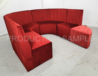 Fortuna Collection: U-Shape Seating Configuration G5 - Premium Channel Tufted Upholstery - Made in USA