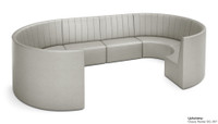 Fortuna Collection: Seating Configuration G6 - Premium Channel Tufted Upholstery - Made in USA