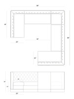 Restaurant 3/4 Circle Booth Seating  - Contract Grade - Premium Performance Diamond Tufted Upholstery - 100% Handcrafted In USA Restaurant 3/4 Circle Booth Seating  - Contract Grade - Premium Performance Diamond Tufted Upholstery - 100% Handcrafted In USA