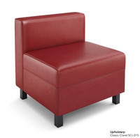 LUGANO - 27" Armless Extension Modular -  Made in USA LUGANO - 27" Armless Extension Modular -  Made in USA