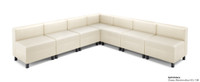 LUGANO - V-Shape Sectional Sofa -  Made in USA