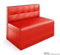 Quick Ship - 9049 Restaurant Booth - 31" Height