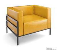 HST005 Urban Modern Collection: Chair - Full Welded Gunmetal Outline Frame - Made in USA HST005 Urban Modern Collection: Chair - Full Welded Gunmetal Outline Frame - Made in USA