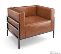 HST005 Urban Modern Collection: Chair - Full Welded Gunmetal Outline Frame - Made in USA HST005 Urban Modern Collection: Chair - Full Welded Gunmetal Outline Frame - Made in USA