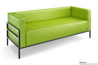 HST005 Urban Modern Collection: Sofa - Full Welded Gunmetal Outline Frame - Made in USA HST005 Urban Modern Collection: Sofa - Full Welded Gunmetal Outline Frame - Made in USA