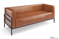 HST005 Urban Modern Collection: Sofa - Full Welded Gunmetal Outline Frame - Made in USA HST005 Urban Modern Collection: Sofa - Full Welded Gunmetal Outline Frame - Made in USA