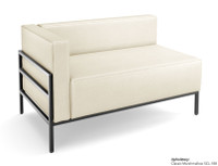 HST005 Urban Modern Collection: Modular Left-Side - Full Welded Gunmetal Outline Frame - Made in USA