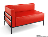 HST005 Urban Modern Collection: Modular Left-Side - Full Welded Gunmetal Outline Frame - Made in USA