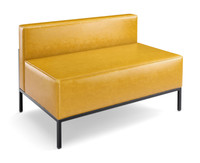 HST005 Urban Modern Collection: Modular Extension - Full Welded Gunmetal Outline Frame - Made in USA